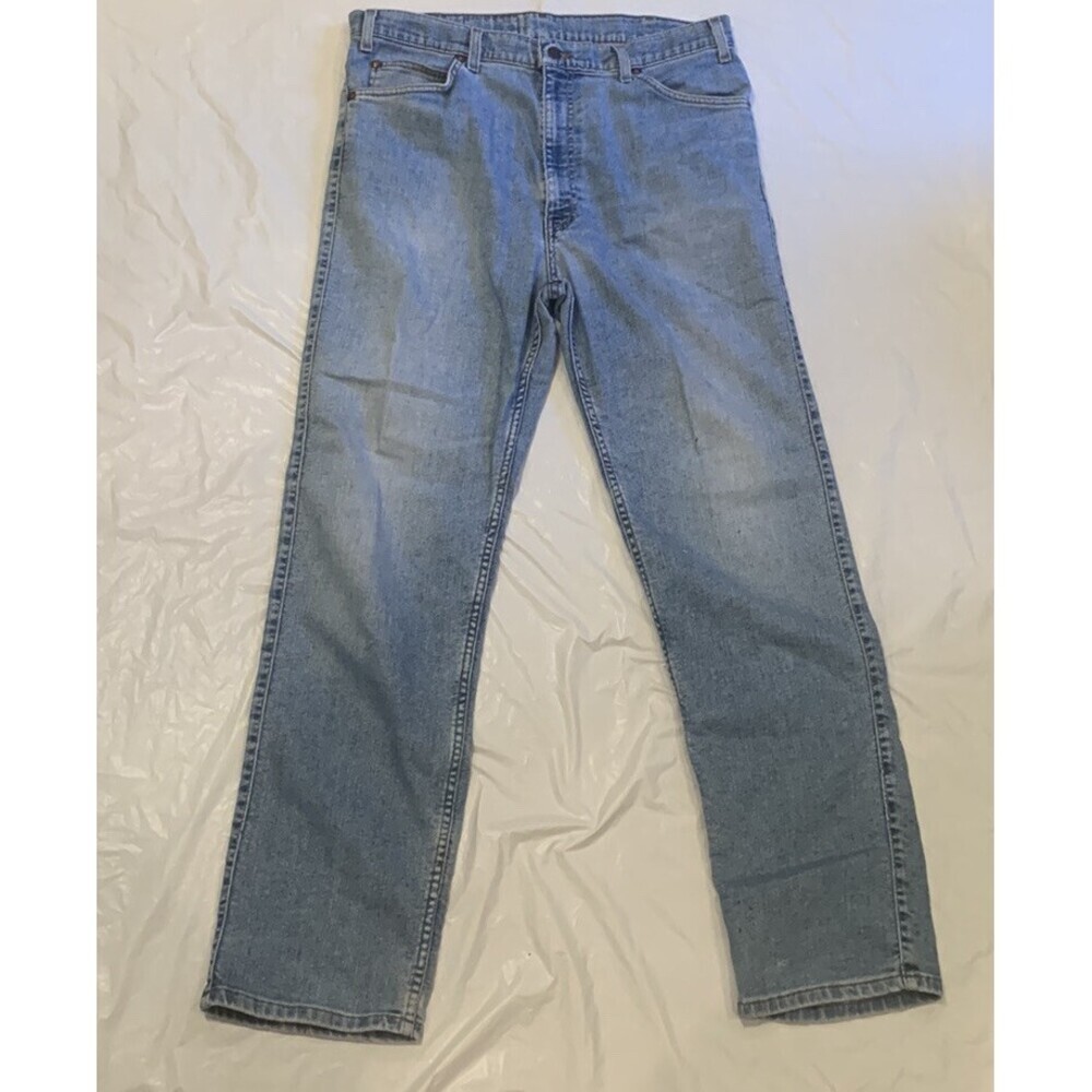 Vintage 90s White Label Levi’s Men’s 36x32 Blue Light Wash